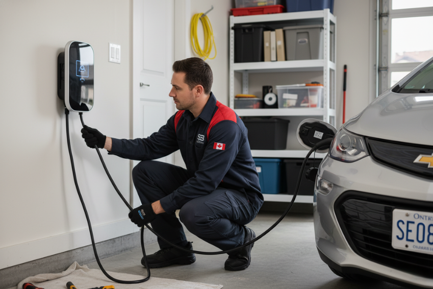 Ottawa Electricians EV charger installation
