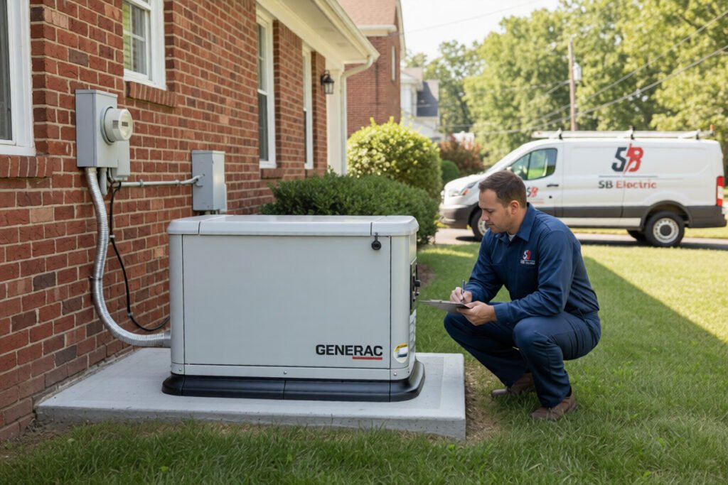 Generator installation